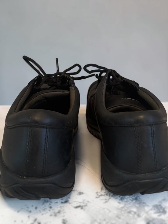 KEEN Men\'s Austin Black Leather Casual Oxford Shoes Size 13 1002990